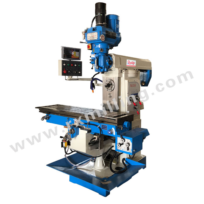 X6336 universal milling machine with 3-axis DRO