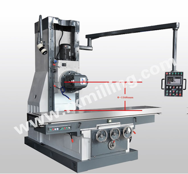 X718 bed type milling machine